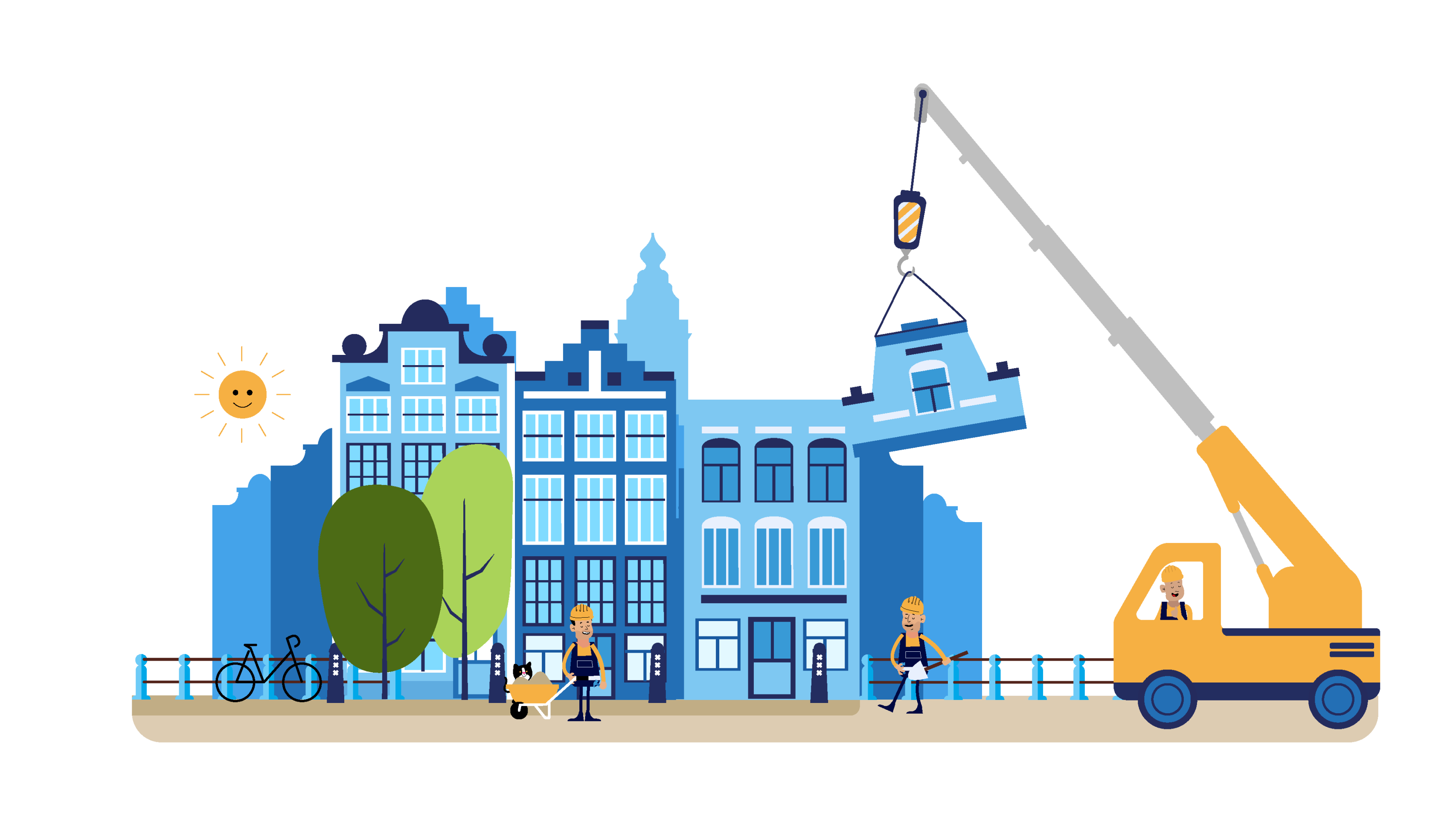Hoog Wonen:kraan   Visual